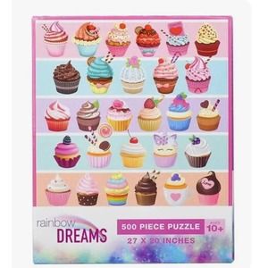 Rainbow Dreams adorable 500 piece puzzle board games